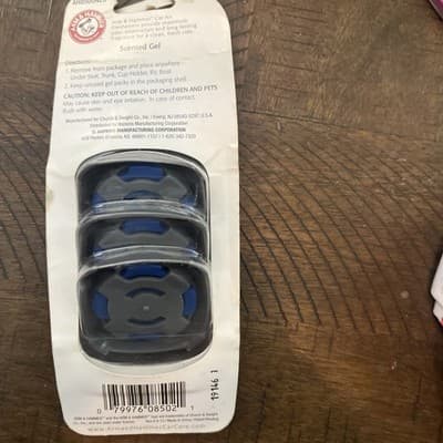 Arm & Hammer AH8500NEC New Car Smell Under The Seat Vehicle Air Freshener 3-PK - Thumbnail 2