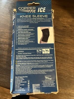 Copper Fit CFIKNLXL Compression Sleeve - Thumbnail 3