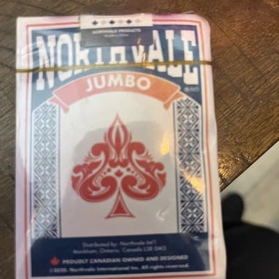 Northvale Red Complete W Jokers Poker Cards NORTHVALE Sealed 2020 - Thumbnail 2