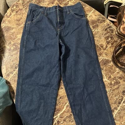 Rustler by Wrangler Boys Relaxed Jeans Dark Wash Size 8 Regular - Thumbnail 3