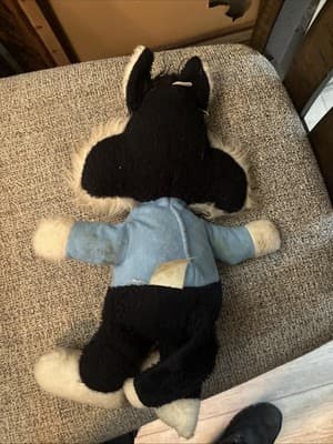 Vintage 70s Sylvester The Cat Looney Tunes Cartoon Plush Stuffed Animal 14" Toy - Thumbnail 3
