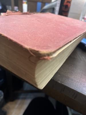 1920s Antique Book The WORKS OF ROBERT LOUIS STEVENSON Hardcover Vol 1 - Thumbnail 4