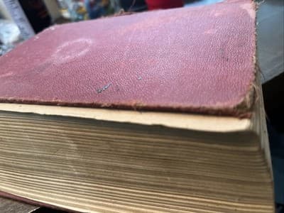 1920s Antique Book The WORKS OF ROBERT LOUIS STEVENSON Hardcover Vol 1 - Thumbnail 5