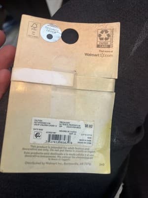 Time And Tru Beaded Bracelet That Reads Grow And Thrive 3 White And Gold Bands - Thumbnail 2