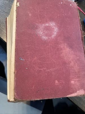 1920s Antique Book The WORKS OF ROBERT LOUIS STEVENSON Hardcover Vol 1 - Thumbnail 6