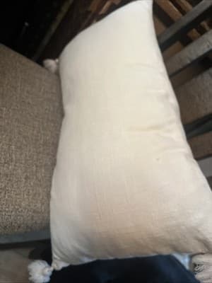 Gold Eye Decorative Pillow Indoor/outdoor With Good Stars &Moon 22” X 12” tassel - Thumbnail 4