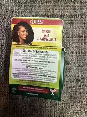 BL Ors Olive Oil Gel Edge Control (Smooth) 2.25 oz Jar - Thumbnail 3
