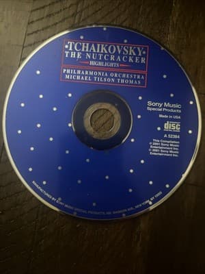 tchaikovsky the nutcracker cd Without Case 2001 Sony Music - Image 1