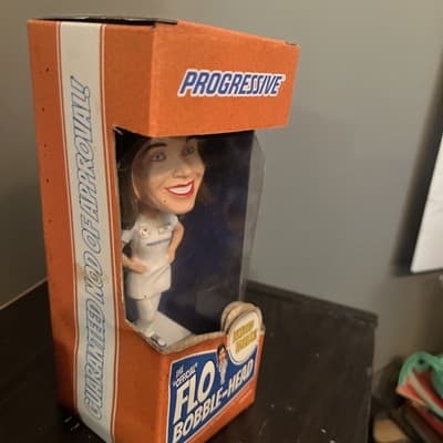 Progressive Insurance Flo Bobblehead Collectible Figure mascot bobble - Thumbnail 2
