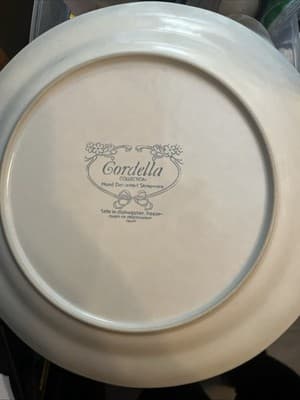 Cordella Collection Stoneware Bluet 10-1/2" Dinner Plates Set Of 2 - Thumbnail 4