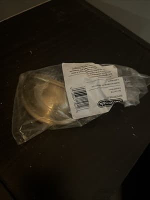 Amerock Cup Pulls Elegant Brass 3" CTC Drawer Cup Pull BP53010EB - Image 1