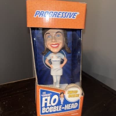 Progressive Insurance Flo Bobblehead Collectible Figure mascot bobble - Image 1