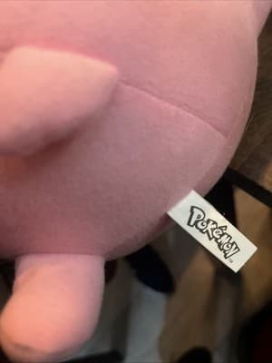 CLASSIC OFFICIAL 8" POKEMON WICKED COOL TOYS JIGGLYPUFF SOFT PLUSH TOY PLUSHIE - Thumbnail 2