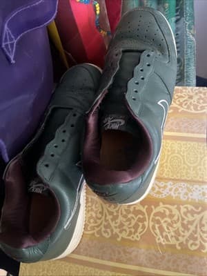 NIKE 2018 HONG KONG AIR FORCE 1 LOW RETRO 11 Mens 845053-300 Deep Forest Green - Thumbnail 6