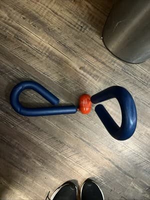 🔥Vtg Thigh Master Original Suzanne Somers Exercise Toning Workout 1991 Blue Red - Image 1