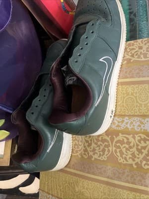 NIKE 2018 HONG KONG AIR FORCE 1 LOW RETRO 11 Mens 845053-300 Deep Forest Green - Thumbnail 5