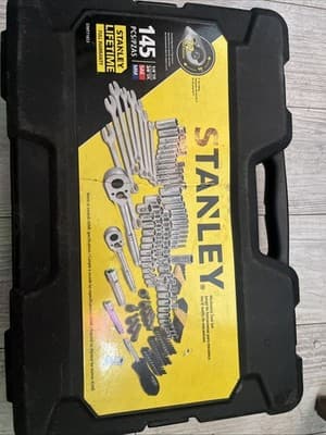 Stanley Mechanics Tool Set (145-Piece) 3/8 in. drive and 1/4 in. Drive Hand Tool - Image 1