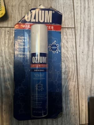 Clear Air Deodorizer 0.8 Oz Eliminates Smoke Odors Cleans Air Bacteria - Image 1