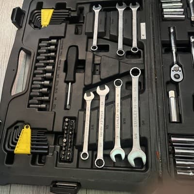 Stanley Mechanics Tool Set (145-Piece) 3/8 in. drive and 1/4 in. Drive Hand Tool - Thumbnail 6