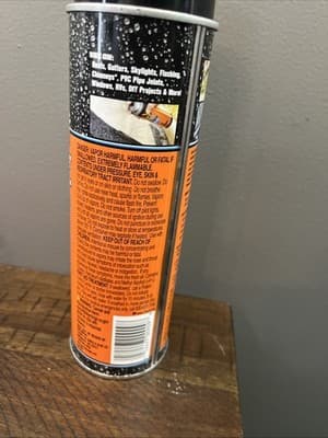 Gorilla Waterproof Patch & Seal Rubberized Sealant Spray, Black, 16 Ounce - Thumbnail 4