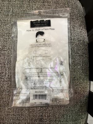 Wellness by Harmony & Sole Children Ages 5-8 Face Mask Girls 3 Pk - Thumbnail 2