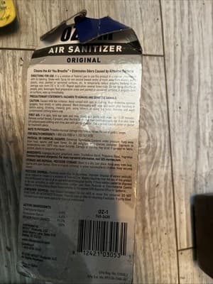 Clear Air Deodorizer 0.8 Oz Eliminates Smoke Odors Cleans Air Bacteria - Thumbnail 2