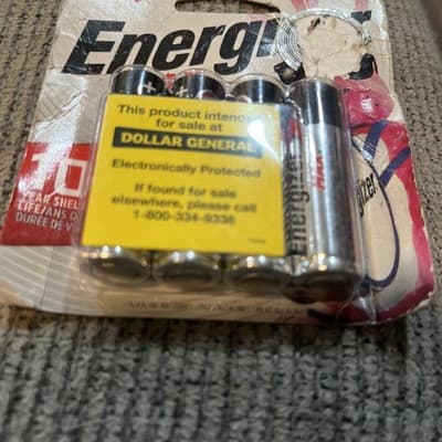 Energizer E91BP-4 AA Alkaline Batteries - 4 Count - Thumbnail 2