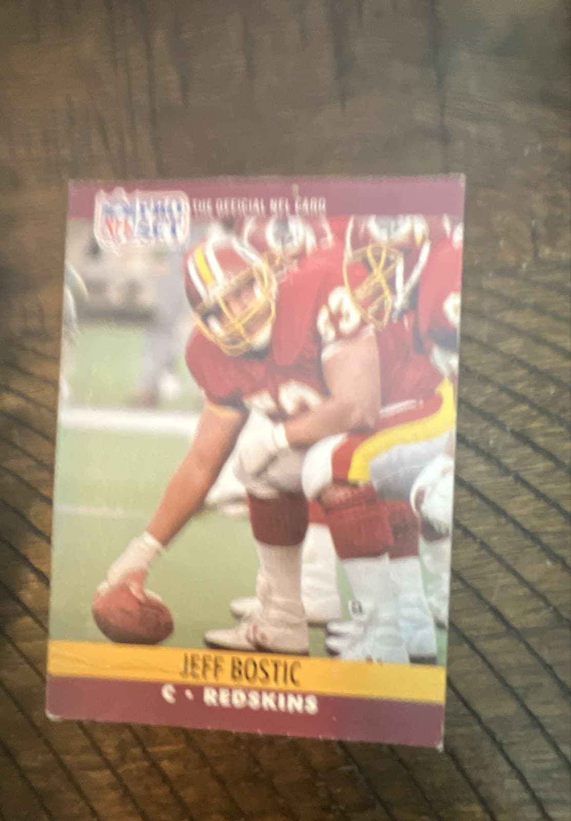 1990 Pro Set - Jeff Bostic #660 - Image 1