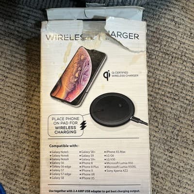 5W Wireless Charger New Model 5WCH001 Qi Charging - Thumbnail 2