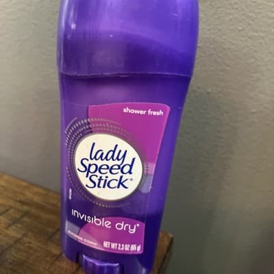 New Lady Speed Stick Invisible Dry Antiperspirant&Deodorant Shower Fresh 2.3 oz - Image 1