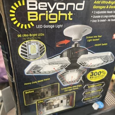 Beyond Bright BEBR-MC LED Ultra-Bright Garage Light - White - Thumbnail 5