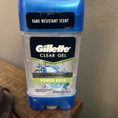 Antiperspirant/Deodorant Clear Gel Power Rush 3.8 Oz - Image 1