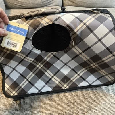 Todays Living Pet Carrier 17.3 X 7.8 X 10.3” - Image 1