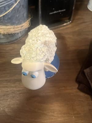 NIB Serta No More Counting These Guys Bobblehead Sheep #1 PROMO Figurine NEW - Thumbnail 3