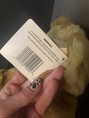 New The Westcliff Collection plush stuffed brown Teddy Bear 10" with all Tags - Thumbnail 6