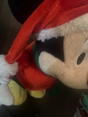 Disney Holiday Christmas deck the halls Musical Dancing Mickey Mouse 14” Works - Thumbnail 4