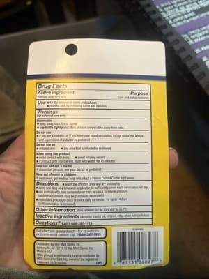 EQUATE Liquid Corn and Callus Remover 0.3 Oz - Thumbnail 2