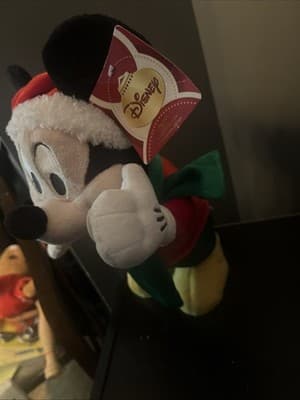 Disney Holiday Christmas deck the halls Musical Dancing Mickey Mouse 14” Works - Thumbnail 6