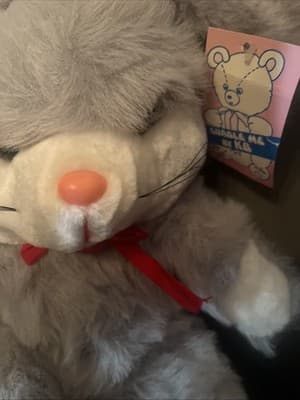 Vintage Wangs Mouse Plush Rat Plush Jointed Limbs NWT Rat Lover Mouse Lover Gift - Thumbnail 2