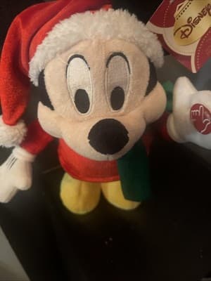 Disney Holiday Christmas deck the halls Musical Dancing Mickey Mouse 14” Works - Image 1