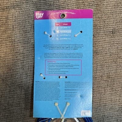 Play On Dog Tie Out Cable And Spiral Stake Size Medium 50lbs Dogs - Thumbnail 2