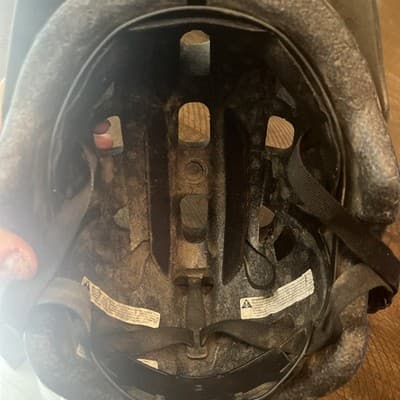 Bell Helmet Adult blue/black visor vents reflectors - Thumbnail 4