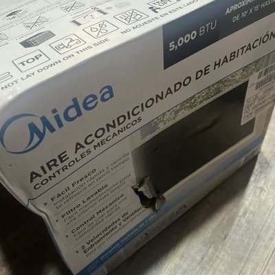 Midea Window Air Conditioner 5,000 BTU 150 sq. ft Air Conditioner Variable Speed - Thumbnail 2