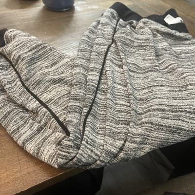 Icy Fashion Size 3XL Gray With Black Tight ankles And Black Side Stripe - Thumbnail 2