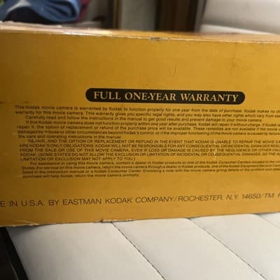 Kodak Ektasound 260 Movie Camera Sound Movies Without Movie Lights & Camera Mic - Thumbnail 6