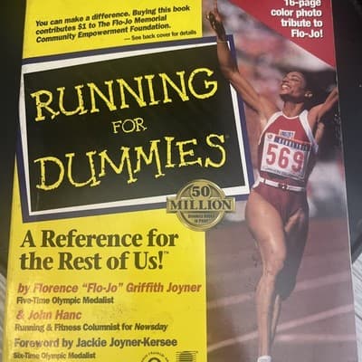 Running for Dummies by Florence Griffith Joyner and John Hanc (1999, Paperback) - Image 1