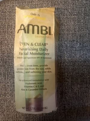 AMBI Even & Clear Facial Moisturizer w/ Sunscreen SPF 30 - Image 1