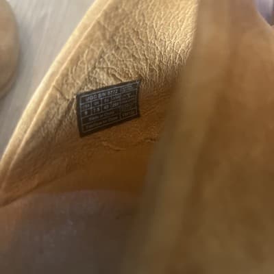 UGG Clogs Camel Brown Suede Stud Wood Sole Wedge Mule Slip On 7 - Thumbnail 6