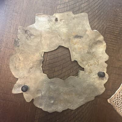 Brass Christmas Wreath Decor - Thumbnail 4