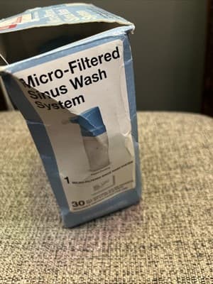 Walgreens Allergy Saline Micro Filtered Sinus Wash Nasal Rinse Flush System NEW - Thumbnail 5